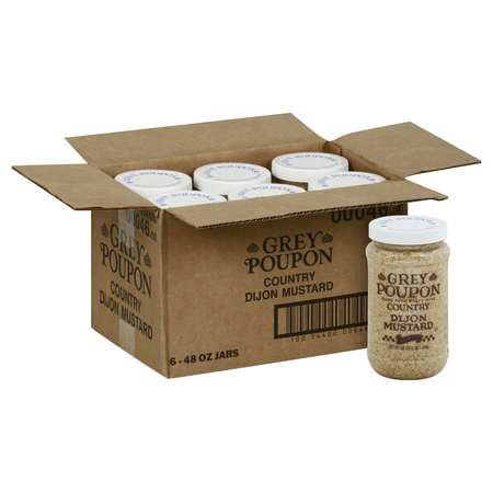 GREY POUPON Mustard Country Dijon 3lbs, PK6 10054400000464